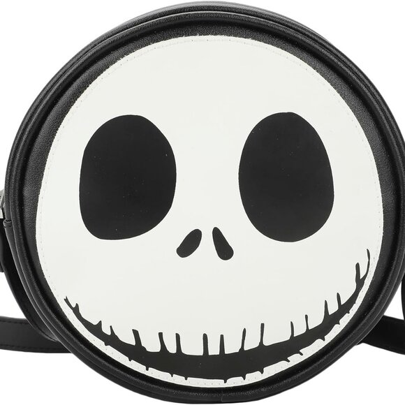Nightmare Before Christmas Jack Skellington Crossbody Bag Halloween Fan Gift - Picture 3 of 7